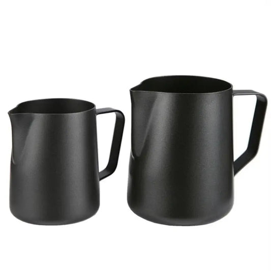 Barista Milchkännchen Schwarz Matt Caffè Rogal